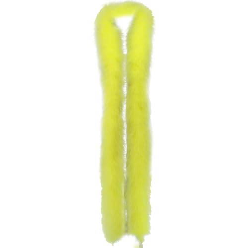 Federboa für Damen, flauschige Federboa, Basteln, 2 m, Weihnachtsboa, Truthahn-Federboa für Bastelarbeiten, Hochzeit, Party, Weihnachtsbaumdekoration, 50 g von KOGMMYSEVP