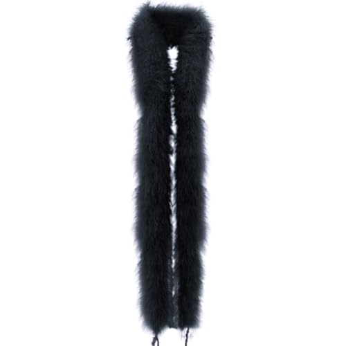 Federboa für Damen, flauschige Federboa, Basteln, 2 m, Weihnachtsboa, Truthahn-Federboa für Bastelarbeiten, Hochzeit, Party, Weihnachtsbaumdekoration, 50 g Federboa für Damen, flauschige Federboa, Basteln, 2 m, Weihnachtsboa, Truthahn-Federboa für Bastelarbeiten, Hochzeit, Party, Weihnachtsbaumdekoration, 50 g von KOGMMYSEVP