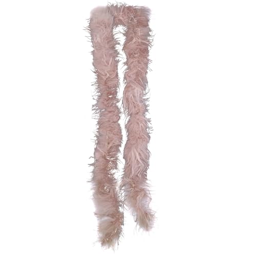 Flauschige Federboa, Kostümzubehör, Weihnachtsgirlande, Federboa für Halloween, Basteln, Hochzeit, Heimdekoration, 50 g, 2 m Flauschige Federboa, Kostümzubehör, Weihnachtsgirlande, Federboa für Halloween, Basteln, Hochzeit, Heimdekoration, 50 g, 2 m von KOGMMYSEVP