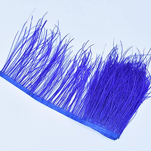 Natürliche Pfauenfedern, Seide, Rauchabzugsband, 12,7–20,3 cm breit, Haarfedern zum Basteln, Pfauendekoration, DIY von KOGMMYSEVP