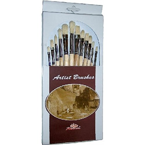 Pinsel-Borstenpinsel 12 Stck gemischt , Künstlerpinsel GO12 von KOH-I-NOOR Deutschland GmbH Großhandel