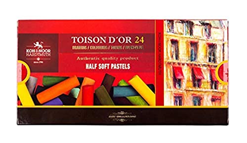 Koh-I-Noor 8544 Halbweiche Pastellkreiden, 24-teilig Koh-I-Noor 8544 Halbweiche Pastellkreiden, 24-teilig von KOH-I-NOOR