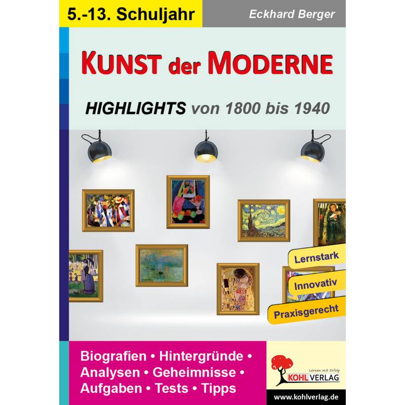 Kunst Der Moderne - Eckhard Berger, Kartoniert (TB) von KOHL VERLAG Der Verlag mit dem Baum