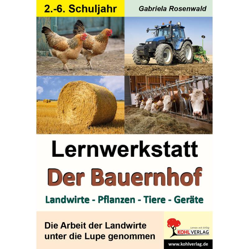 Lernwerkstatt / Lernwerkstatt Der Bauernhof - Gabriela Rosenwald, Kartoniert (TB) von KOHL VERLAG Der Verlag mit dem Baum