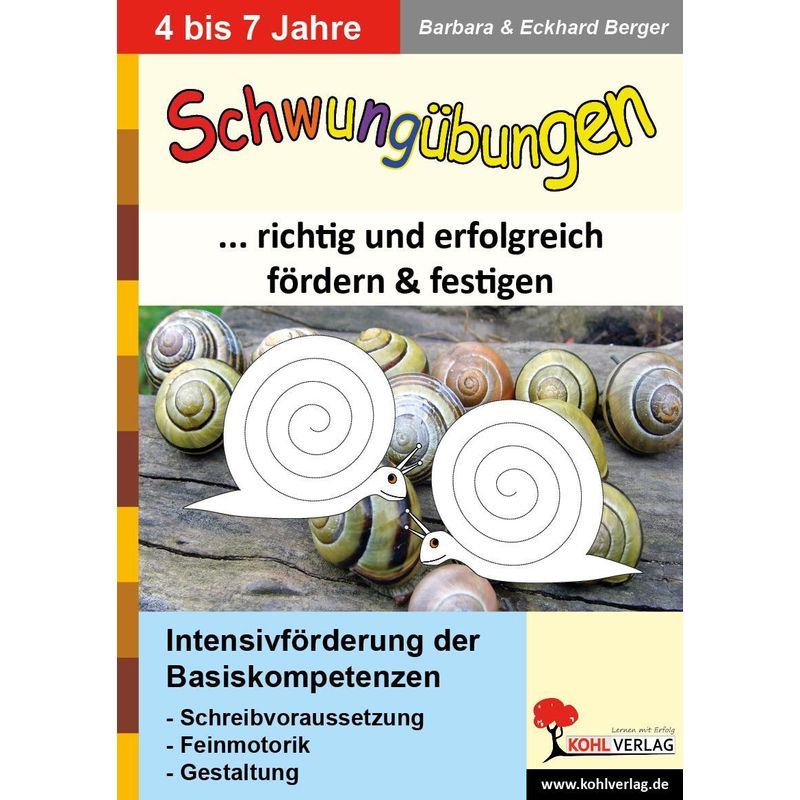 Schwungübungen - Barbara Berger, Eckhard Berger, Kartoniert (TB) von KOHL VERLAG Der Verlag mit dem Baum