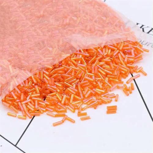 Stiftperlen, Stickperlen, 2 x 6 mm, österreichische Kristallglasröhre, runde Rocailles, lange Röhrenperle für Kleidung, Nähzubehör, Halsketten, DIY-Schmuckherstellung, AB-Weiß, 2 x 6 mm, 100 g (AB Stiftperlen, Stickperlen, 2 x 6 mm, österreichische Kristallglasröhre, runde Rocailles, lange Röhrenperle für Kleidung, Nähzubehör, Halsketten, DIY-Schmuckherstellung, AB-Weiß, 2 x 6 mm, 100 g (AB von KOINEN