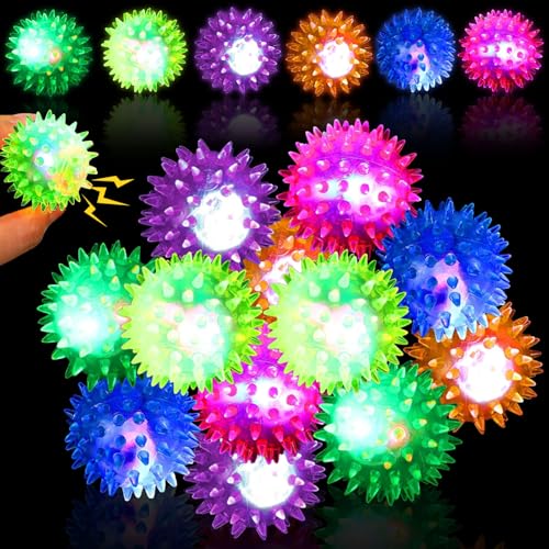 12 Stück Igelball Mitgebsel Kindergeburtstag, Leuchtball Kinder, Igelball Kinder LED, Leuchtball GastgeschenkeJump Ball Leuchtspielzeug, Led Leuchtende Flummies Kinder, Kleine Geschenke für Kinder 12 Stück Igelball Mitgebsel Kindergeburtstag, Leuchtball Kinder, Igelball Kinder LED, Leuchtball GastgeschenkeJump Ball Leuchtspielzeug, Led Leuchtende Flummies Kinder, Kleine Geschenke für Kinder von KOIROI