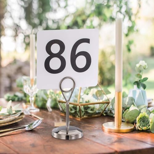 KOKSII 50 Stück Tischnummern 1-50, 3,7 X 4 Große Tischnummern, Doppelseitige Tischnummernkarten - für Hochzeitsempfänge im Restaurant KOKSII 50 Stück Tischnummern 1-50, 3,7 X 4 Große Tischnummern, Doppelseitige Tischnummernkarten - für Hochzeitsempfänge im Restaurant von KOKSII
