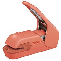 KOKUYO Klammerloses Heftgerät Harinacs lachs, 1 St. von KOKUYO