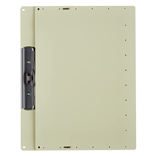 Kokuyo Klemmbrett, A3 oder A4 Cliphalter zum Organisieren von Dateien, 31,8 x 44,5 cm, faltbarer Aktenhalter für Baudokumente mit Aufbewahrungstasche, Beige, Japan Import (Joha-WR50NLS) von KOKUYO