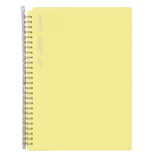 Kokuyo Me Campus Smart Ringbücher, B5 Moon Lime Binder Notizbücher, bis zu 60 Blatt, 26 Löcher, schmaler Ordnerordner mit 10 extra Campus Sarasara Loseblattpapier für Arbeit, Studium und Journal, Kokuyo Me Campus Smart Ringbücher, B5 Moon Lime Binder Notizbücher, bis zu 60 Blatt, 26 Löcher, schmaler Ordnerordner mit 10 extra Campus Sarasara Loseblattpapier für Arbeit, Studium und Journal, von KOKUYO