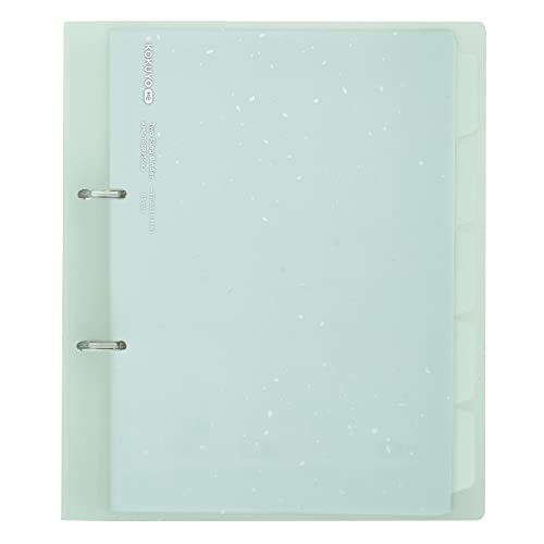 Kokuyo Me Ringbuch mit 2 Ringen, B5, bis zu 100 Blatt, Fragile Mint, Japan Import (KME-TRBPP358LG) von KOKUYO