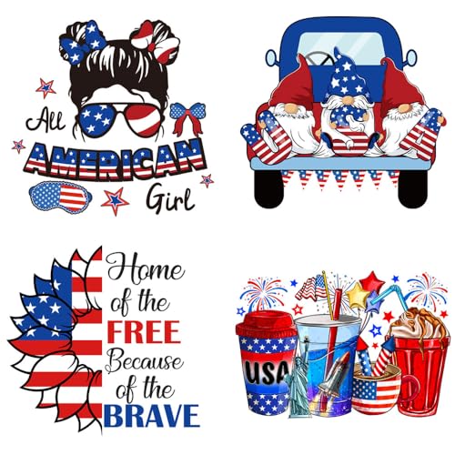 Patriotische Aufkleber zum Aufbügeln, 4. Juli, zum Aufbügeln, Applikationen, Wärmetransfers, Vinyl, amerikanische Mädchen-Flagge, Zwerg-Design, Gedenktag, Aufkleber für Kleidung, Tasche, Kissenbezug Patriotische Aufkleber zum Aufbügeln, 4. Juli, zum Aufbügeln, Applikationen, Wärmetransfers, Vinyl, amerikanische Mädchen-Flagge, Zwerg-Design, Gedenktag, Aufkleber für Kleidung, Tasche, Kissenbezug von KOLONAMS