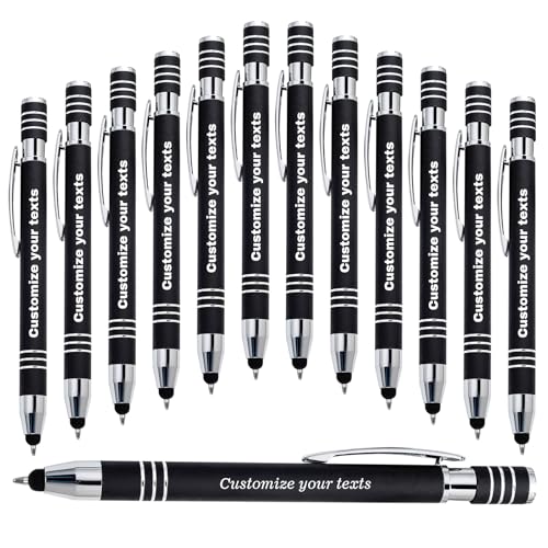 KOLOWKO Personalisierte 2 in 1 Stylus-Stift, bis zu 1000 Bulk benutzerdefinierte Stifte, um Ihren Namen, Text, Nachricht 2 in 1 Kugelschreiber für Business, Graduierung, Jubiläum zu schreiben KOLOWKO Personalisierte 2 in 1 Stylus-Stift, bis zu 1000 Bulk benutzerdefinierte Stifte, um Ihren Namen, Text, Nachricht 2 in 1 Kugelschreiber für Business, Graduierung, Jubiläum zu schreiben von KOLOWKO