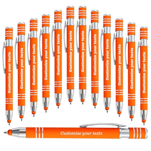 KOLOWKO Personalisierte 2 in 1 Stylus-Stift, bis zu 1000 Bulk benutzerdefinierte Stifte, um Ihren Namen, Text, Nachricht 2 in 1 Kugelschreiber für Business, Graduierung, Jubiläum zu schreiben KOLOWKO Personalisierte 2 in 1 Stylus-Stift, bis zu 1000 Bulk benutzerdefinierte Stifte, um Ihren Namen, Text, Nachricht 2 in 1 Kugelschreiber für Business, Graduierung, Jubiläum zu schreiben von KOLOWKO