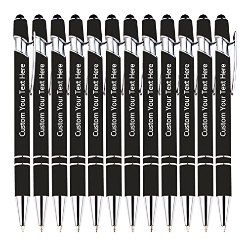 KOLOWKO Personalisierte Kugelschreiber mit individuellem Text, bis zu 1000 Stück, schreiben Sie Ihren Namen, Text, Nachricht 2 in 1 Stift für Unternehmen, Abschlussfeier, Jubiläumsfeier KOLOWKO Personalisierte Kugelschreiber mit individuellem Text, bis zu 1000 Stück, schreiben Sie Ihren Namen, Text, Nachricht 2 in 1 Stift für Unternehmen, Abschlussfeier, Jubiläumsfeier von KOLOWKO