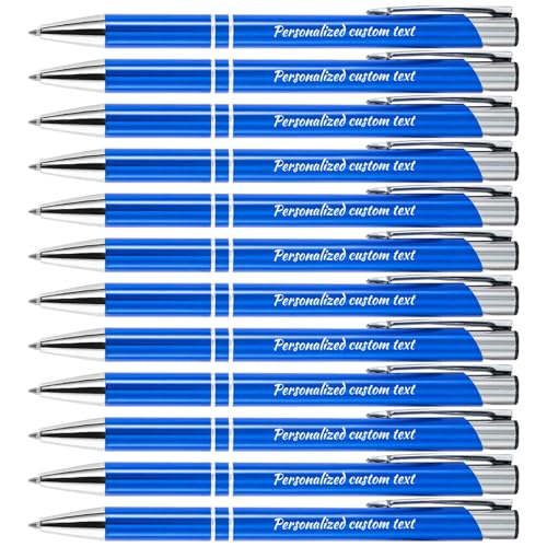 KOLOWKO Personalisierter Kugelschreiber mit Namen oder Segen, 0,5 mm schwarze Tinte, geeignet für Männer und Frauen, Büro, Schule, Geschäft, Werbegeschenke KOLOWKO Personalisierter Kugelschreiber mit Namen oder Segen, 0,5 mm schwarze Tinte, geeignet für Männer und Frauen, Büro, Schule, Geschäft, Werbegeschenke von KOLOWKO