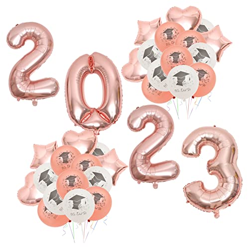 KOMBIUDA 2023 Graduierungsballon Leichte Latexballons Für Graduierungsparty-layout-requisiten KOMBIUDA 2023 Graduierungsballon Leichte Latexballons Für Graduierungsparty-layout-requisiten von KOMBIUDA