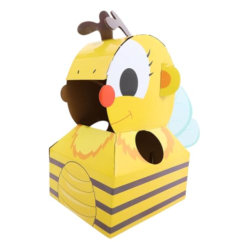 KOMBIUDA 1 Satz Flugzeugspielzeug Aus Pappschachtel Tierkostüm Tragbares Tierkostüm Aus Pappe Für Tierspielzeug Aus Pappe Kinderspielzeug Tragbares Papptier Yellow Papier KOMBIUDA 1 Satz Flugzeugspielzeug Aus Pappschachtel Tierkostüm Tragbares Tierkostüm Aus Pappe Für Tierspielzeug Aus Pappe Kinderspielzeug Tragbares Papptier Yellow Papier von KOMBIUDA