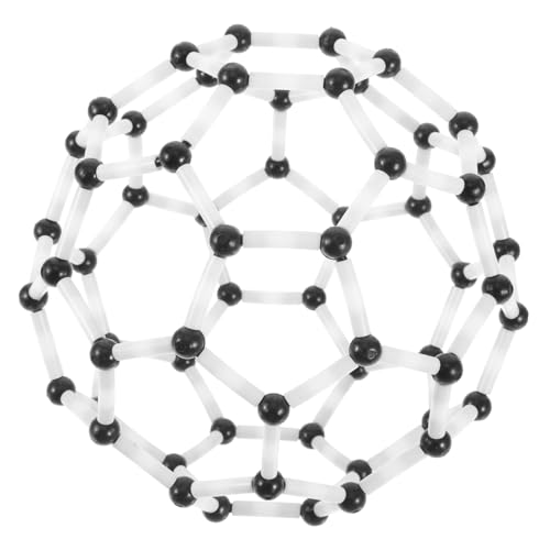 KOMBIUDA Kohlenstoffmolekülmodell C60 Chemie Moleküle Baukasten Modellbaukasten Kunststoffkomponenten Bildungswerkzeug DIY-Montage Wissenschaftlich Chemieunterricht Molekülstruktur Satz KOMBIUDA Kohlenstoffmolekülmodell C60 Chemie Moleküle Baukasten Modellbaukasten Kunststoffkomponenten Bildungswerkzeug DIY-Montage Wissenschaftlich Chemieunterricht Molekülstruktur Satz von KOMBIUDA