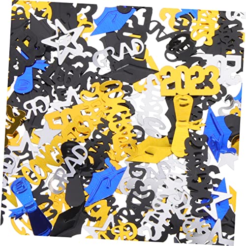 KOMBIUDA 1 Satz Konfetti Für Die Abschluss Saison Party Dekorationen Konfetti Streamer Gold Dekoration Dekoration Partyzubehör Dekorationen Abschlussfeier Liefert Tischkonfetti Pvc KOMBIUDA 1 Satz Konfetti Für Die Abschluss Saison Party Dekorationen Konfetti Streamer Gold Dekoration Dekoration Partyzubehör Dekorationen Abschlussfeier Liefert Tischkonfetti Pvc von KOMBIUDA