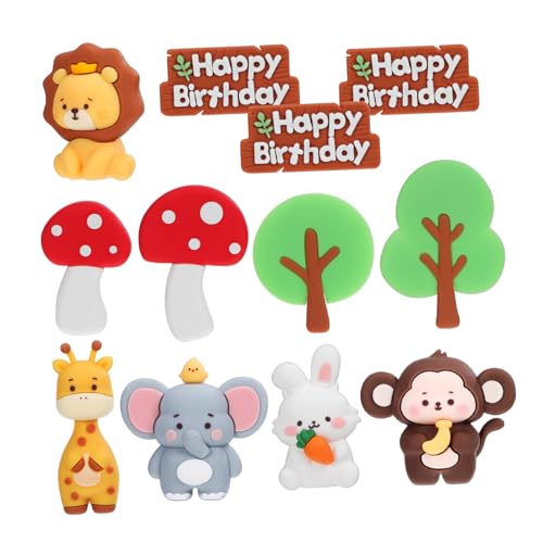 KOMBIUDA 1 Satz Kuchendekoration Mit Weichem Kleber Kuchendeckel Für Babys Tortenaufsatz Für Die Babyparty Dschungel-geburtstagsfeierdekorationen Cupcake-topper Für Babys Weiches Gummi KOMBIUDA 1 Satz Kuchendekoration Mit Weichem Kleber Kuchendeckel Für Babys Tortenaufsatz Für Die Babyparty Dschungel-geburtstagsfeierdekorationen Cupcake-topper Für Babys Weiches Gummi von KOMBIUDA