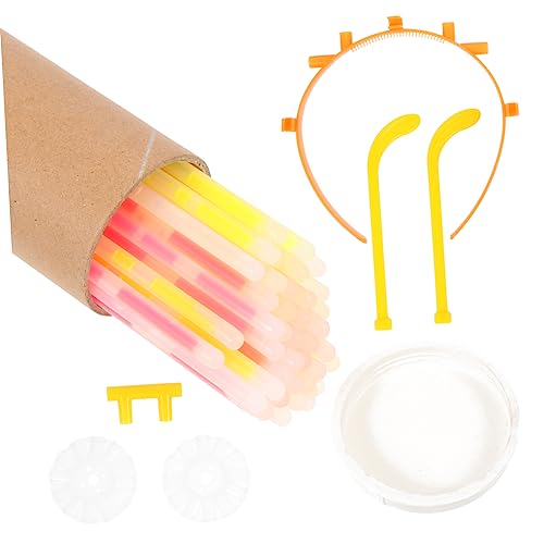 KOMBIUDA 1 Satz Leuchtstab Leuchtende Blumenkugel Große Leuchtstäbe Party-leuchtstäbe Dunkle Partyartikel Leuchtende Brillen Leuchtender Kopfschmuck Leuchtende Kinderkette Plastik KOMBIUDA 1 Satz Leuchtstab Leuchtende Blumenkugel Große Leuchtstäbe Party-leuchtstäbe Dunkle Partyartikel Leuchtende Brillen Leuchtender Kopfschmuck Leuchtende Kinderkette Plastik von KOMBIUDA