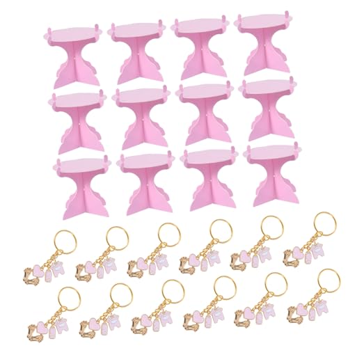 KOMBIUDA 1 Satz Mini-Cupcake-Ständer Knödelhersteller Knödel Zubehör Futter Babyparty Party Tischdekoration Requisiten für die Fotokabine der Babyparty Cupcake-Halter Papier Rosa KOMBIUDA 1 Satz Mini-Cupcake-Ständer Knödelhersteller Knödel Zubehör Futter Babyparty Party Tischdekoration Requisiten für die Fotokabine der Babyparty Cupcake-Halter Papier Rosa von KOMBIUDA