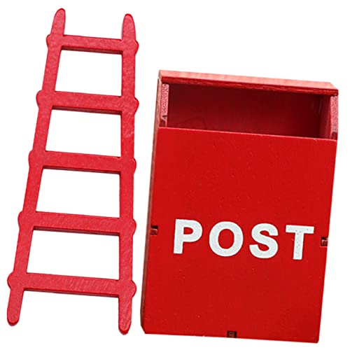 KOMBIUDA 1 Satz Miniatur Leiter Briefkasten Holzfigur Mikro Landschafts Deko Ornament Für Mini Haus Spielzeug KOMBIUDA 1 Satz Miniatur Leiter Briefkasten Holzfigur Mikro Landschafts Deko Ornament Für Mini Haus Spielzeug von KOMBIUDA