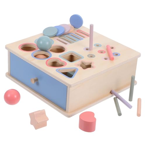KOMBIUDA 1 Satz Montessori Holzfarbe und Form Sortierbox für Kleinkinder Frühe Bildungsspielzeuge Kognitiven Fähigkeiten und Kreativität für Jahre KOMBIUDA 1 Satz Montessori Holzfarbe und Form Sortierbox für Kleinkinder Frühe Bildungsspielzeuge Kognitiven Fähigkeiten und Kreativität für Jahre von KOMBIUDA
