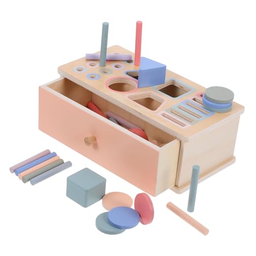 KOMBIUDA 1 Satz Montessori Sortierbox für Kleinkinder Holzspielzeug zur Farben und Formenentwicklung Sicheres Lernspielzeug für Jahren Fördert Feinmotorik und Sensorisches Lernen KOMBIUDA 1 Satz Montessori Sortierbox für Kleinkinder Holzspielzeug zur Farben und Formenentwicklung Sicheres Lernspielzeug für Jahren Fördert Feinmotorik und Sensorisches Lernen von KOMBIUDA