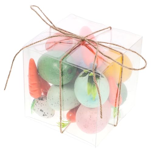 KOMBIUDA Ostern Dekorationen Set 18pcs Schäume Eier Karotte Decor Schäume Handwerk Für Ostern KOMBIUDA Ostern Dekorationen Set 18pcs Schäume Eier Karotte Decor Schäume Handwerk Für Ostern von KOMBIUDA