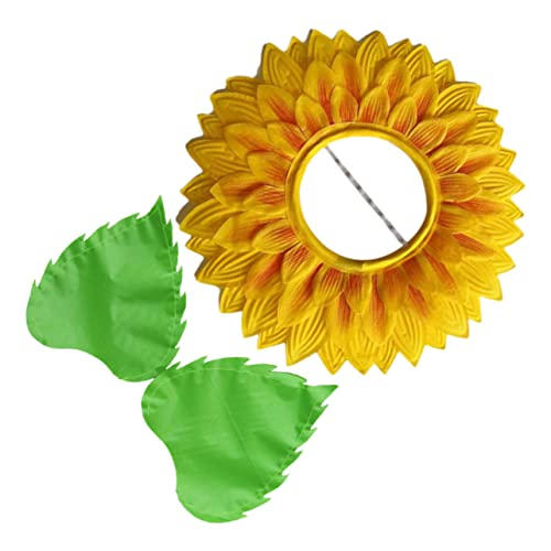 KOMBIUDA 1 Satz Sonnenblumenkopfbedeckung Sonnenblumen Kopfschmuck faschingskostüme Sonnenblumenkostüm Girlande Kappe Bienen zubehör Kleidung Neuheit Kopfschmuck Blumenhut Seidentuch KOMBIUDA 1 Satz Sonnenblumenkopfbedeckung Sonnenblumen Kopfschmuck faschingskostüme Sonnenblumenkostüm Girlande Kappe Bienen zubehör Kleidung Neuheit Kopfschmuck Blumenhut Seidentuch von KOMBIUDA