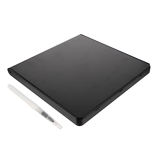 KOMBIUDA 1 Satz Tafel Zeichenbrett des Künstlers Schreiben Zeichnen von Aquarelltabletten Zeichnung Wasserverband Planke Reißbrett wasser zeichenbrett Plastik Schwarz von KOMBIUDA