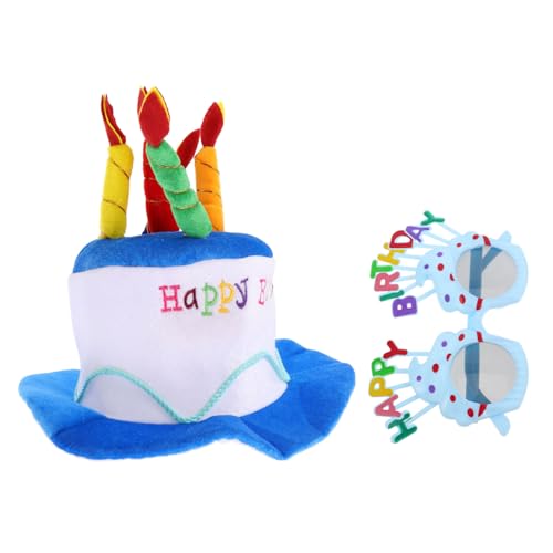 KOMBIUDA 1 Set Geburtstagshut Brille Partyhüte Für Erwachsene Kopfbedeckung Geburtstagshüte Happy Birthday 60 Geburtstagshut Geburtstagsbrille Fotograf KOMBIUDA 1 Set Geburtstagshut Brille Partyhüte Für Erwachsene Kopfbedeckung Geburtstagshüte Happy Birthday 60 Geburtstagshut Geburtstagsbrille Fotograf von KOMBIUDA