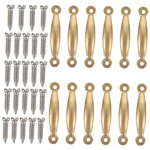 KOMBIUDA Set Mit 12 Miniatur-türgriffen Für Puppenhäuser Im Maßstab 112 Kupferhandwerk Miniatur-möbelgriffe Und Schrauben Verleihen Ihrem Mini- Eleganz von KOMBIUDA