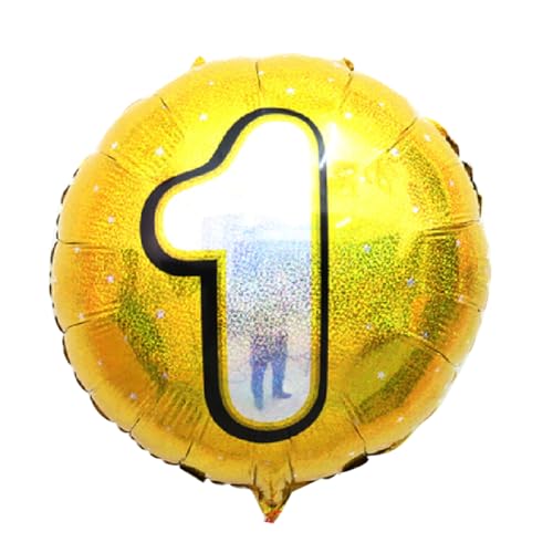 KOMBIUDA 1 luftballons zentimetrix Jubiläum zahlen partydeko einschulung dekoration party luftbalons decoration hohzeitdeko wasserballon geburtstagdeko congratulations jahrestag runden Film von KOMBIUDA