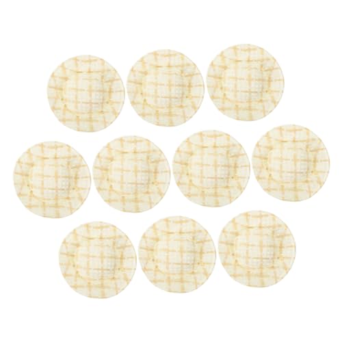 KOMBIUDA 10 Stück Miniaturhüte Gewebte Puppenhüte Mini-imitationshüte Miniaturhüte Zum Basteln KOMBIUDA 10 Stück Miniaturhüte Gewebte Puppenhüte Mini-imitationshüte Miniaturhüte Zum Basteln von KOMBIUDA