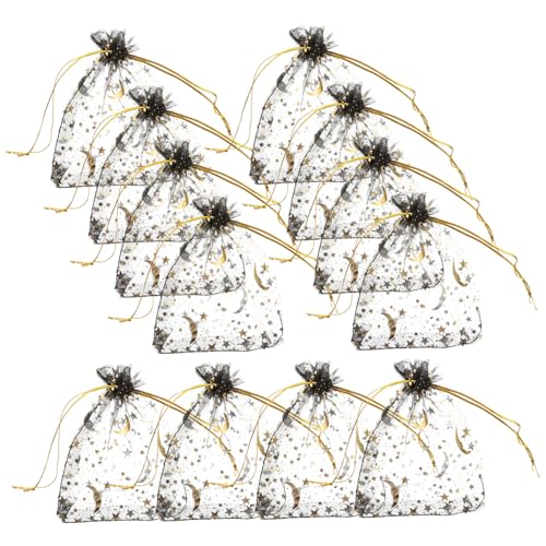 KOMBIUDA 100 Stück Organza-beutel Mit Kordelzug Durchsichtige Geschenksäckchen Für Party Hochzeit Schmuck Und Leckereien KOMBIUDA 100 Stück Organza-beutel Mit Kordelzug Durchsichtige Geschenksäckchen Für Party Hochzeit Schmuck Und Leckereien von KOMBIUDA