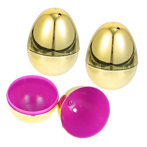 KOMBIUDA 10 Stück Helle Kunststoff-ostereier Dekorative Eier Nachfüllbare Party-ornamente KOMBIUDA 10 Stück Helle Kunststoff-ostereier Dekorative Eier Nachfüllbare Party-ornamente von KOMBIUDA