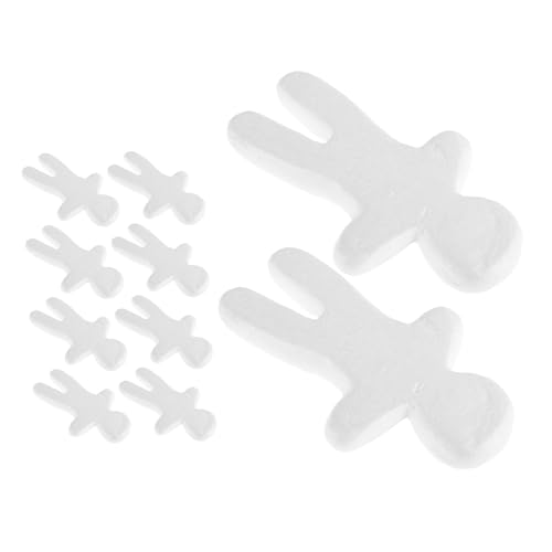 KOMBIUDA 10er-Pack Weiße Embryo-Puppen-bastelsets Aus Schaumstoff Für Jungen Und Mädchen Bemalbare Schaumstoffpuppen Für Kreative Projekte KOMBIUDA 10er-Pack Weiße Embryo-Puppen-bastelsets Aus Schaumstoff Für Jungen Und Mädchen Bemalbare Schaumstoffpuppen Für Kreative Projekte von KOMBIUDA