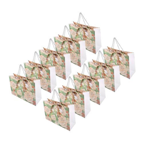 KOMBIUDA Taschen Henkeltaschen Rosenmuster Multifunktionale Tasche für Bücher Kleidung Kleinigkeiten KOMBIUDA Taschen Henkeltaschen Rosenmuster Multifunktionale Tasche für Bücher Kleidung Kleinigkeiten von KOMBIUDA