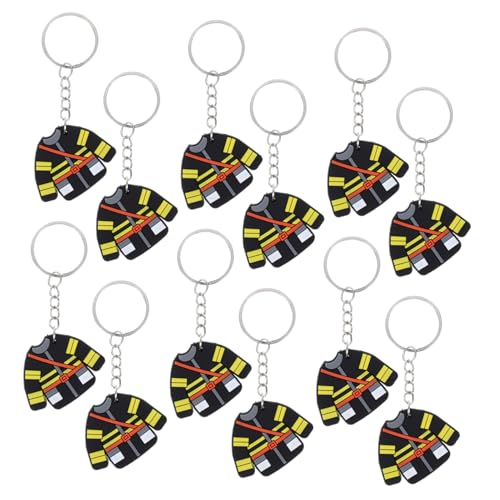 KOMBIUDA Feuerwehrmann Schlüsselanhänger Satz 12 Stück Kreative Taschenanhänger Party Dekoration Accessoires Autoschlüssel-accessoires KOMBIUDA Feuerwehrmann Schlüsselanhänger Satz 12 Stück Kreative Taschenanhänger Party Dekoration Accessoires Autoschlüssel-accessoires von KOMBIUDA