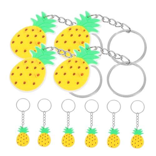 KOMBIUDA 12 Stück Ananas Schlüsselanhänger Sommerparty Dekoration Anhänger Für Taschen Rucksäcke KOMBIUDA 12 Stück Ananas Schlüsselanhänger Sommerparty Dekoration Anhänger Für Taschen Rucksäcke von KOMBIUDA