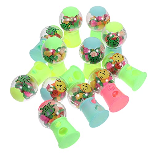 KOMBIUDA 12 Stück Teiliges Radiergummi Spender für Kreative Eraser Container für Schulbedarf und Partys mit Buntem Design für Junge KOMBIUDA 12 Stück Teiliges Radiergummi Spender für Kreative Eraser Container für Schulbedarf und Partys mit Buntem Design für Junge von KOMBIUDA