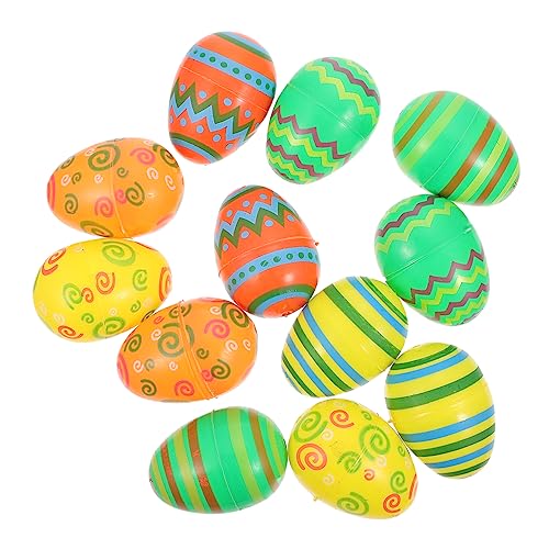 KOMBIUDA 12St -Gacha ostereier hühner ostergeschenk für erwin wickert easter egg befüllbare ostereier kleine Ostereier ostern themenkorb Osterzubehör Plastikei KOMBIUDA 12St -Gacha ostereier hühner ostergeschenk für erwin wickert easter egg befüllbare ostereier kleine Ostereier ostern themenkorb Osterzubehör Plastikei von KOMBIUDA
