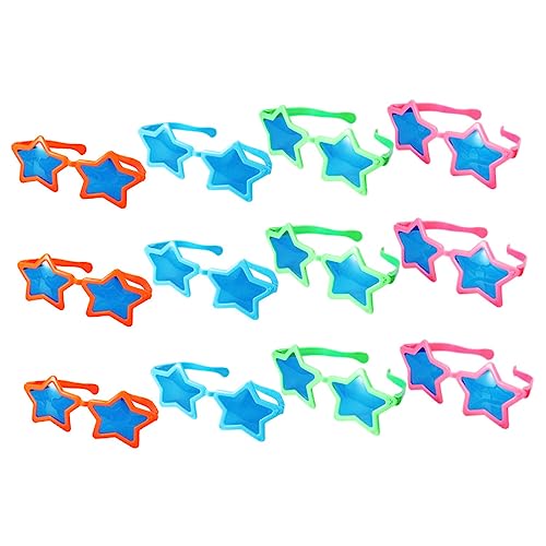 KOMBIUDA 12St Gläser Party albern Neon glühen neuartige Brillen favorisieren für kinderspielzeug kinderknallzeug Eye mask Eyemask Kinderbrille Plastik KOMBIUDA 12St Gläser Party albern Neon glühen neuartige Brillen favorisieren für kinderspielzeug kinderknallzeug Eye mask Eyemask Kinderbrille Plastik von KOMBIUDA