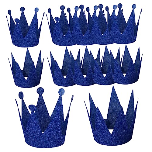 KOMBIUDA 12St Kronenhut igelkostümkinder geburtstagskrone dvd the crown diadem Dekorationen Kindergeburtstag Partyhut -Dusche-Foto-Requisite Kleinkind-Kronen- Papier Blue KOMBIUDA 12St Kronenhut igelkostümkinder geburtstagskrone dvd the crown diadem Dekorationen Kindergeburtstag Partyhut -Dusche-Foto-Requisite Kleinkind-Kronen- Papier Blue von KOMBIUDA