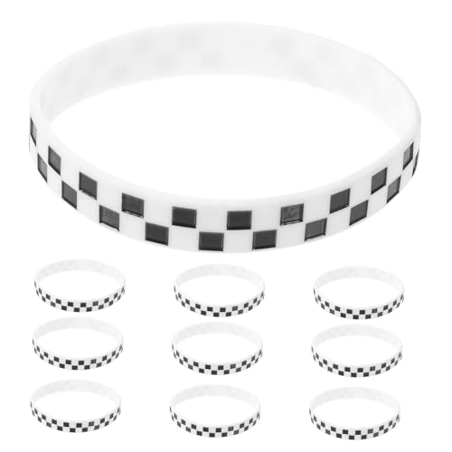 KOMBIUDA 12St Rennarmband erraten Party favorisieren Bausatz Silber Gold merksam weiße armband Weißes Armband zartes Sportarmband Sportversorgung Sportzubehör dekoratives Armband Kieselgel KOMBIUDA 12St Rennarmband erraten Party favorisieren Bausatz Silber Gold merksam weiße armband Weißes Armband zartes Sportarmband Sportversorgung Sportzubehör dekoratives Armband Kieselgel von KOMBIUDA