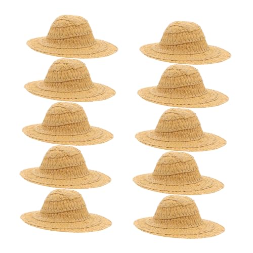 KOMBIUDA 12er-pack Miniatur-strohhüte Für Puppenhüte Gewebte Hutdekorationen Zum Basteln Und Für Miniaturlandschaften KOMBIUDA 12er-pack Miniatur-strohhüte Für Puppenhüte Gewebte Hutdekorationen Zum Basteln Und Für Miniaturlandschaften von KOMBIUDA